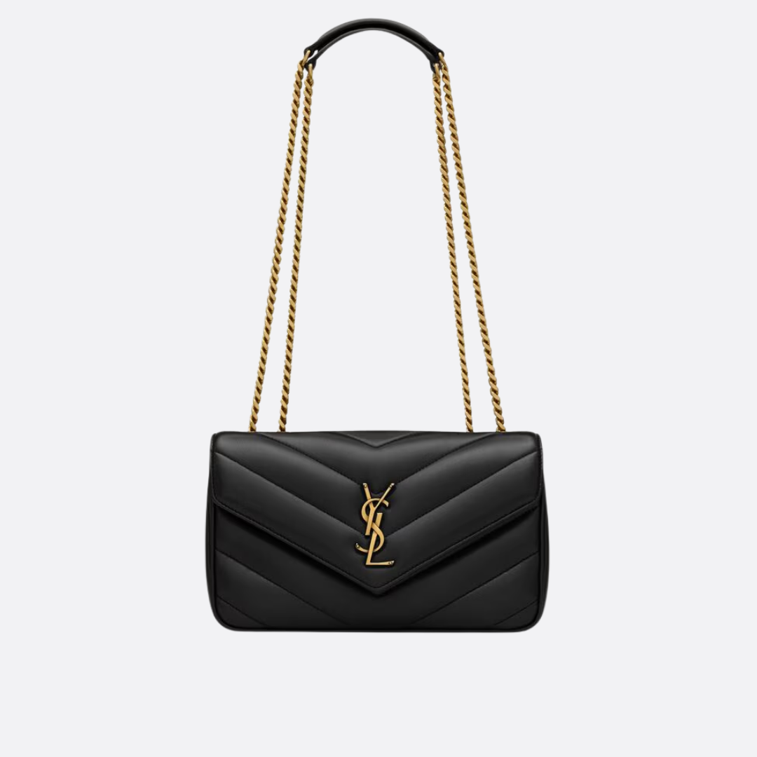 Saint Laurent Loulou Small Step Bag