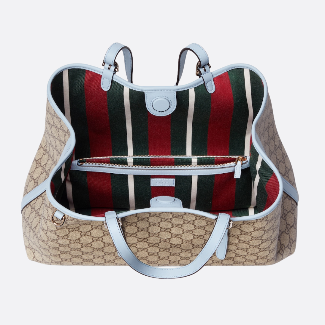 Large Gg-emblem-shopper By Gucci