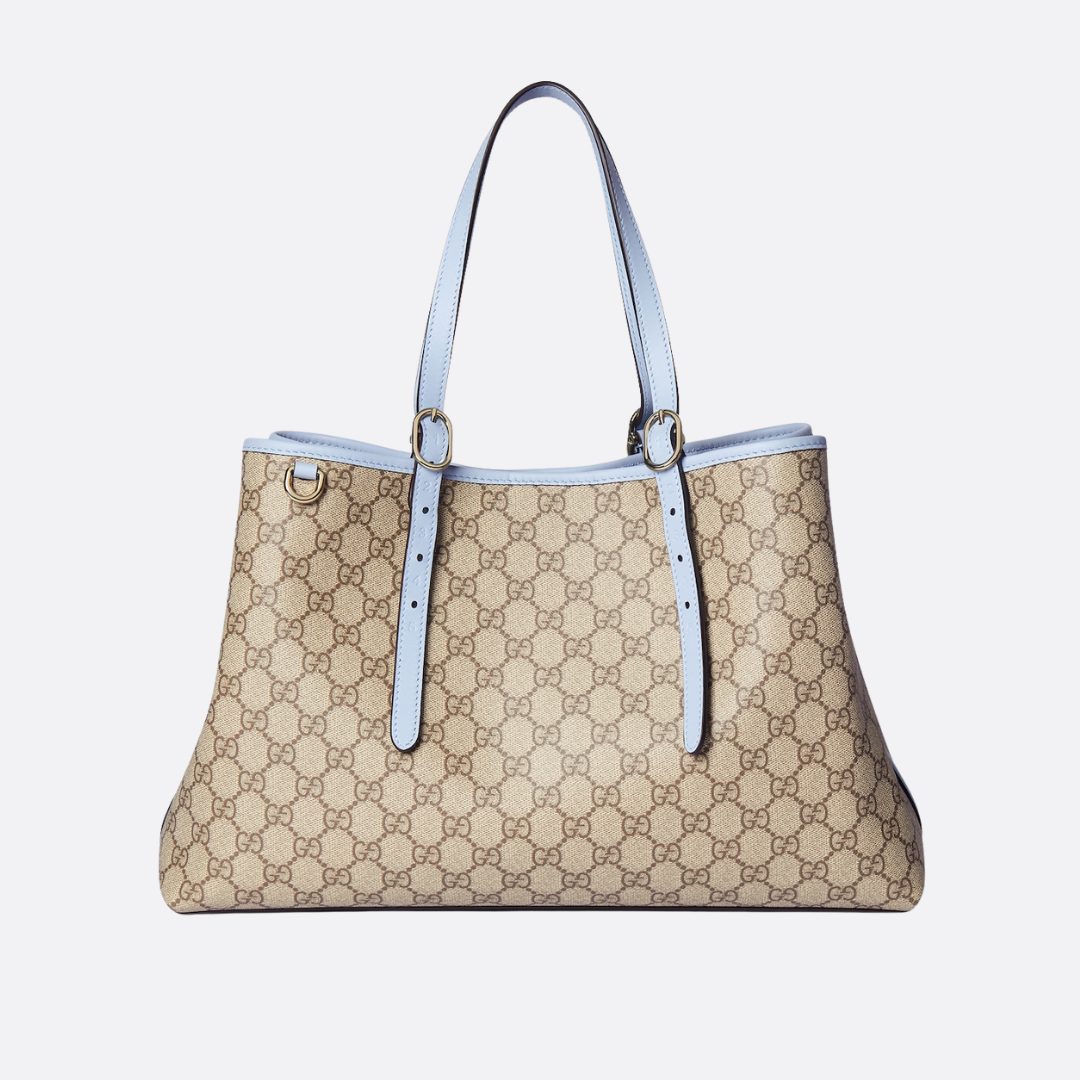 Large Gg-emblem-shopper By Gucci