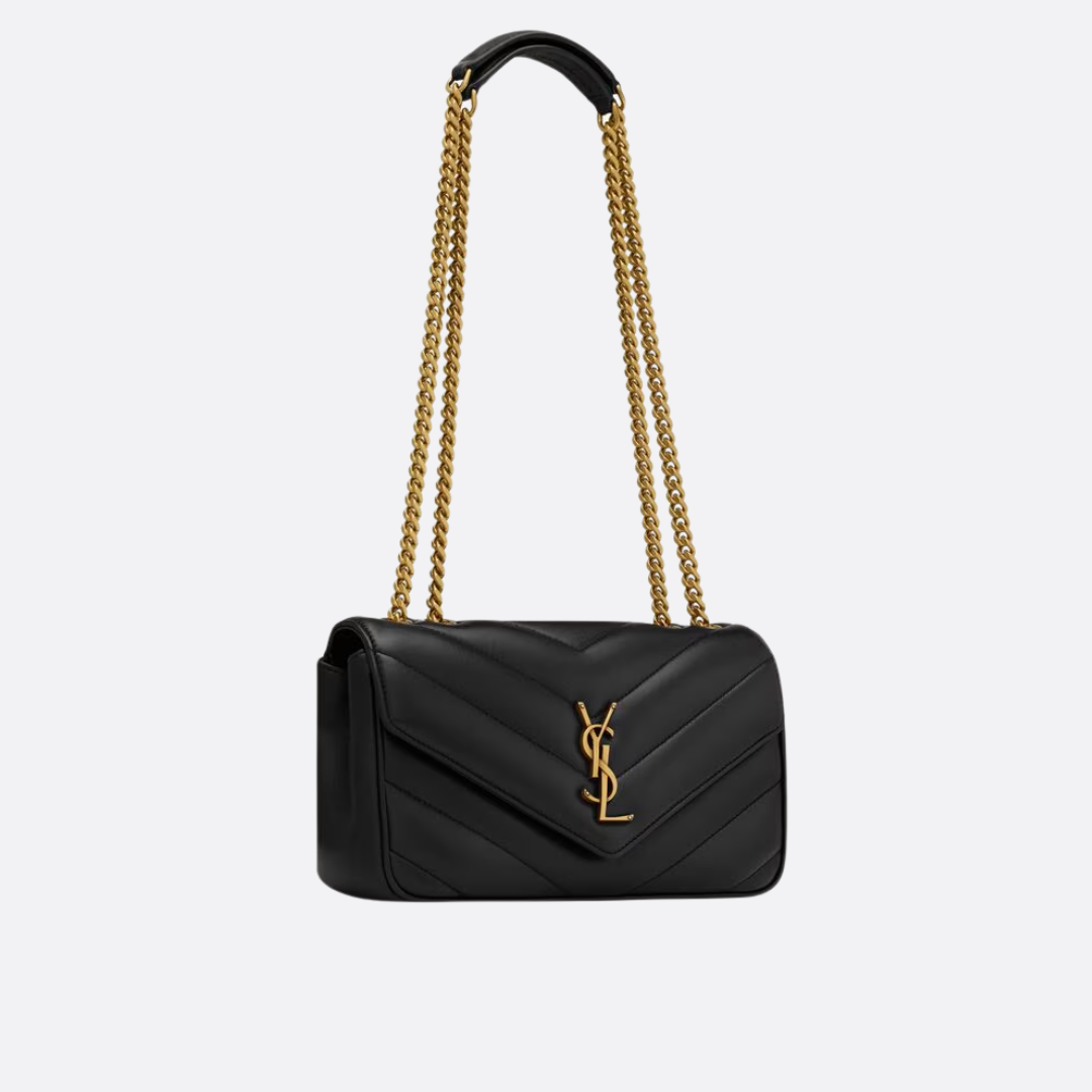 Saint Laurent Loulou Small Step Bag